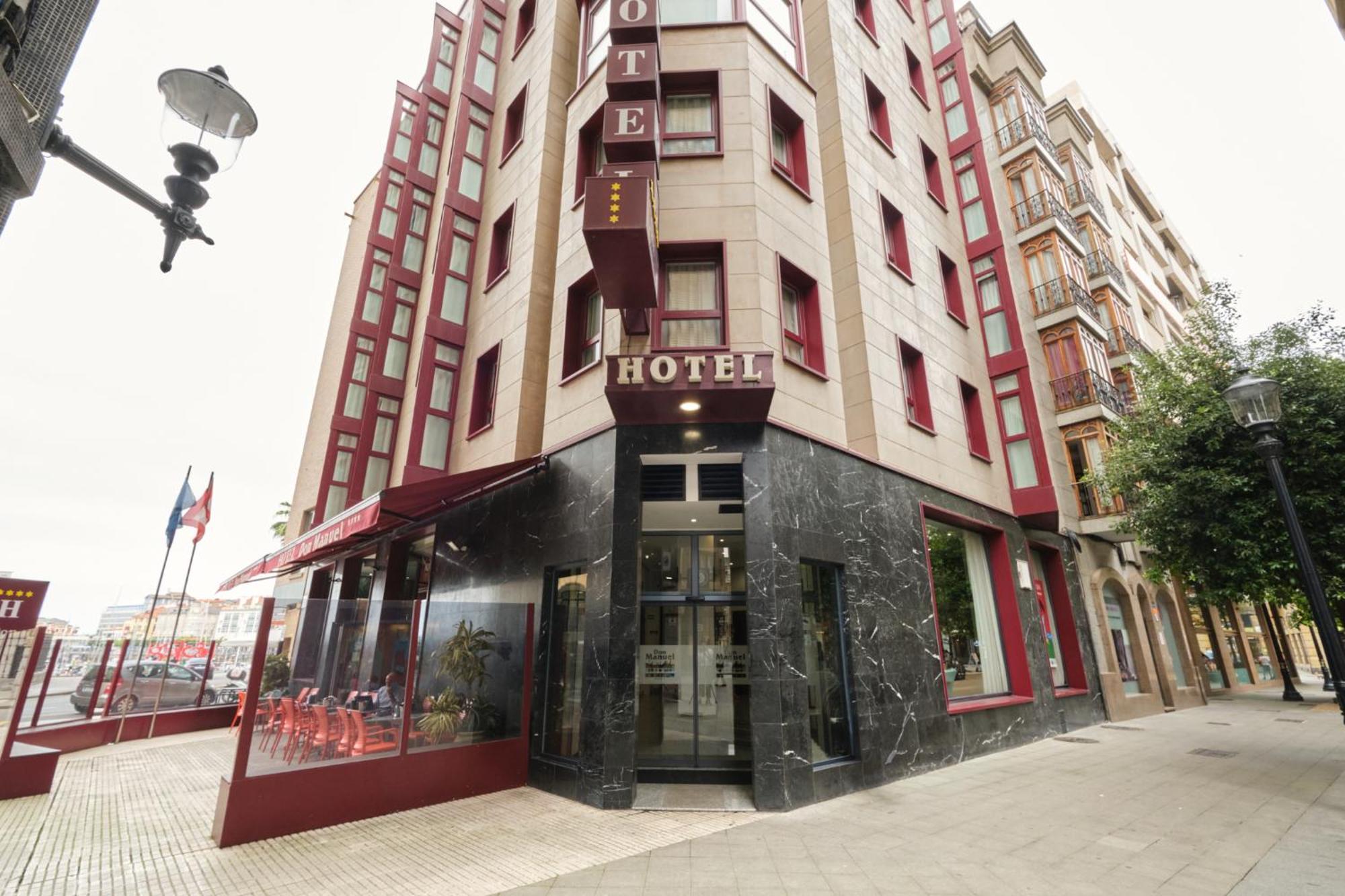 Hotel Don Manuel Gijón Esterno foto